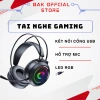 Tai Nghe Gaming BAK T1 USB 7.1, Micro Đàm Thoại, LED RGB, Bass Căng - 239k VND