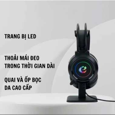 Tai Nghe Gaming BAK T1 USB 7.1, Micro Đàm Thoại, LED RGB, Bass Căng - 239k VND