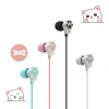 Tai nghe gaming có dây SPM11 hình chân mèo, mic nhét tai, chống ồn - 24.900₫ 2