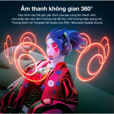 Tai nghe gaming có dây SteelSeries Arctis Nova 1 Âm thanh Nova khử ồn AI jack 3.5mm giảm 22%