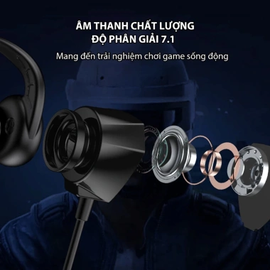 Tai Nghe Gaming G3M Mic Kép 360° Chống Ồn, Có Dây Tháo Rời, PUBG FreeFire - 70.000₫ 8