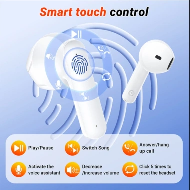 Tai nghe in-ear không dây AI dịch 134 ngôn ngữ, âm thanh rõ ràng, trễ thấp, giảm tiếng ồn – giá 49.999đ 8