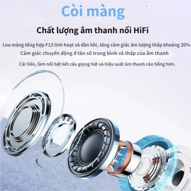 Tai nghe JBL Phantom V5.3 Bluetooth không dây – HiFi, độ trễ thấp, chơi game, iOS & Android, giá 49.999₫