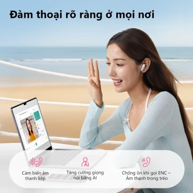 Tai nghe không dây Baseus Bass BS2 Lite ANC Bluetooth 6.0, IP55 - 309.000₫ 5