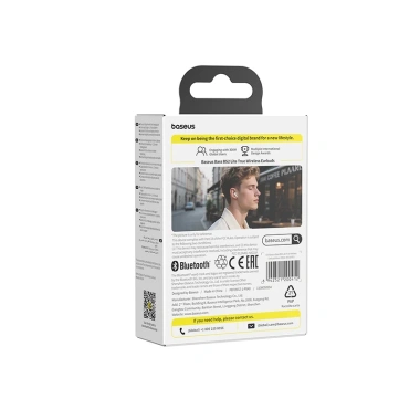 Tai nghe không dây Baseus Bass BS2 Lite ANC Bluetooth 6.0, IP55 - 309.000₫ 9