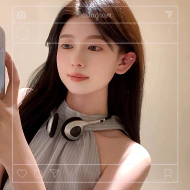 Tai Nghe Không Dây Bluetooth Chụp Tai Retro Y2K Nhỏ Gọn, Thời Trang - Giá 185k