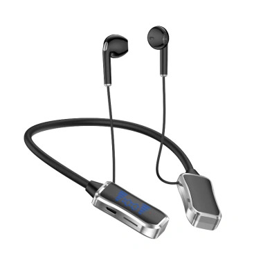 Tai nghe không dây Bluetooth đeo cổ, treo tai, thẻ SD, thể thao chạy bộ - 82.000đ