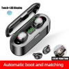 Tai nghe không dây Bluetooth F9 Màn hình LED, Micrô, Giá chỉ 85.000 VNĐ