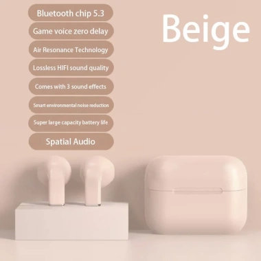 Tai nghe không dây Bluetooth Saury Pro5s âm thanh sống động, pin 10h, giá chỉ 79.000₫ 6 Tai nghe không dây Bluetooth Saury Pro5s âm thanh sống động, pin 10h, giá chỉ 79.000₫ 6