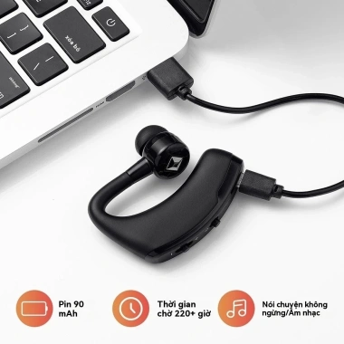 Tai nghe không dây Bluetooth V9 Business Hi-Fi Handsfree mic - Giá chỉ 68.000₫ 6 Tai nghe không dây Bluetooth V9 Business Hi-Fi Handsfree mic - Giá chỉ 68.000₫ 6