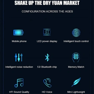 Tai nghe không dây F9 TWS Bluetooth 5.3 Hifi, chống nước, mic cảm ứng - 85.000₫ 7 Tai nghe không dây F9 TWS Bluetooth 5.3 Hifi, chống nước, mic cảm ứng - 85.000₫ 7