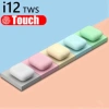 Tai nghe không dây i12 TWS Bluetooth 5.3 Macaron mờ – Rảnh tay, Mic, Hộp sạc, dùng cho all, giá 48.000đ