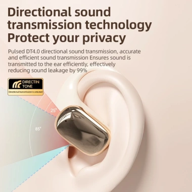 Tai nghe không dây J05A Open OWS Bluetooth 5.4 - 60h nghe, mic HD, bass sâu, giá 105.486₫ 6