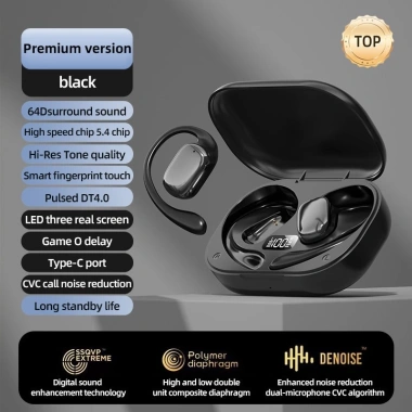 Tai nghe không dây J05A Open OWS Bluetooth 5.4 - 60h nghe, mic HD, bass sâu, giá 105.486₫ 9