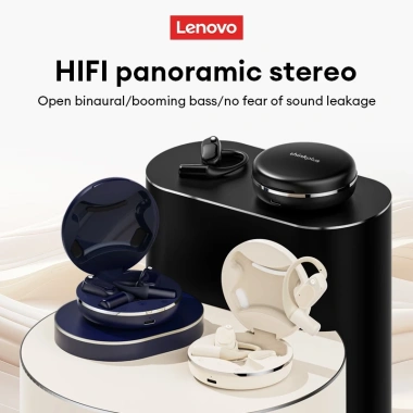 Tai nghe không dây Lenovo LP72 - Tai mở Bluetooth HIFI Stereo, âm thanh vòm, mic khử tiếng ồn, chỉ 383.900₫