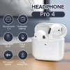 Tai nghe không dây Pro4 Bluetooth 5.0 - Cảm ứng, âm thanh rõ, gọi sạch, Android, 61.100₫ 3