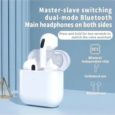 Tai nghe không dây Pro4 Mini Bluetooth 5.0, mic tích hợp, gọi điện, giá 69.999đ