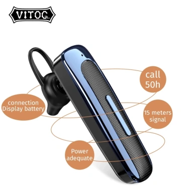 Tai nghe không dây Vitog Bluetooth 5.1, thời lượng 20h, giá chỉ 138.442đ 2