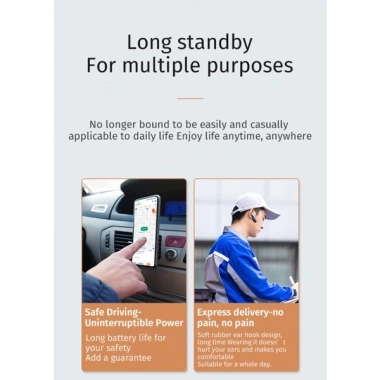 Tai nghe không dây Vitog Bluetooth 5.1, thời lượng 20h, giá chỉ 138.442đ 7