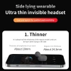 Tai nghe không dây X55 5.0 vô hình giảm tiếng ồn, du lịch ngủ, chỉ 30.800 VND 6