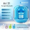 Tai Nghe Không Dây X55 Bluetooth Màn Hình LED Đa Màu, Mic Khử Tiếng Ồn, Giá 44.5k 3