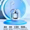 Tai Nghe Không Dây X55 Bluetooth Màn Hình LED Đa Màu, Mic Khử Tiếng Ồn, Giá 44.5k 4