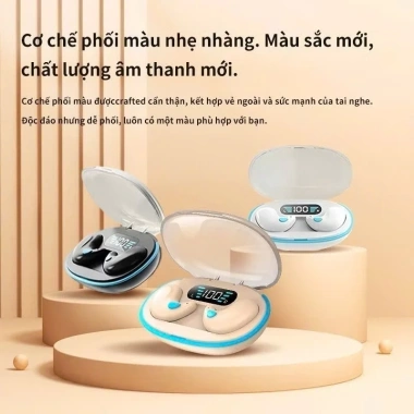 Tai Nghe Không Dây X55/F9/M10/KY8 PRO Bluetooth LED Mic, Khử Tiếng Ồn - 15.000đ 4