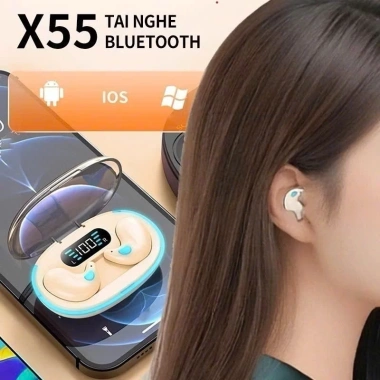 Tai Nghe Không Dây X55/F9/M10/KY8 PRO Bluetooth LED Mic, Khử Tiếng Ồn - 15.000đ 8