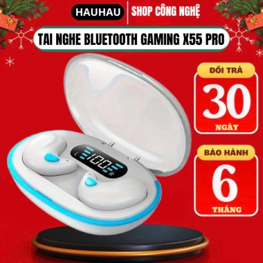 Tai Nghe Không Dây X55/F9/M10/KY8 PRO Bluetooth LED Mic, Khử Tiếng Ồn - 15.000đ 10