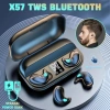 Tai nghe không dây X57 Bluetooth 5.3 TWS HIFI Stereo Mini Thể thao - Giá 88.000đ