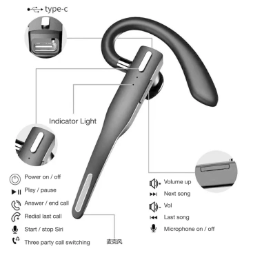 Tai nghe không dây YYK-525 chống ồn kèm mic tiện dụng - Giá 242.702 VND