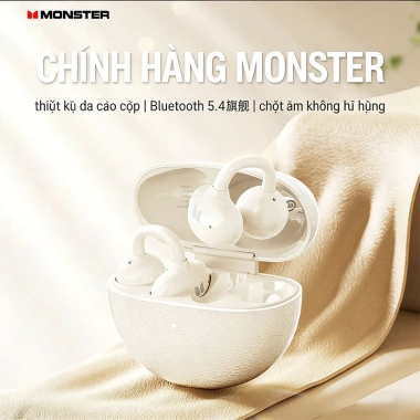 Tai nghe Monster N88 Bluetooth 5.4 - 28h pin, khử ồn gọi, IPX4, giảm giá 336k 8