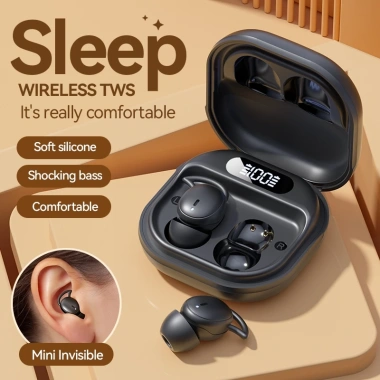 Tai Nghe Ngủ M72 Bluetooth 5.4 Độ Trễ Thấp, HiFi 9D, ANC, Chống Nước, Micro - 199k