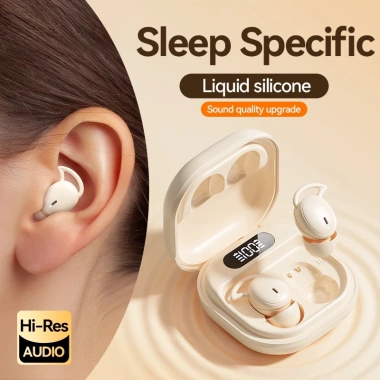 Tai Nghe Ngủ M72 Bluetooth 5.4 Độ Trễ Thấp, HiFi 9D, ANC, Chống Nước, Micro - 199k