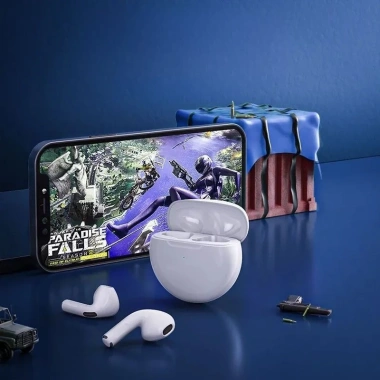 Tai Nghe Nhét Pro 6 TWS Bluetooth Không Dây HIFI cho iOS - Giá 18.000 VND