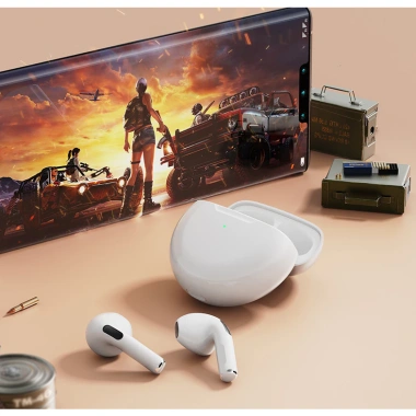 Tai Nghe Nhét Pro 6 TWS Bluetooth Không Dây HIFI cho iOS - Giá 18.000 VND