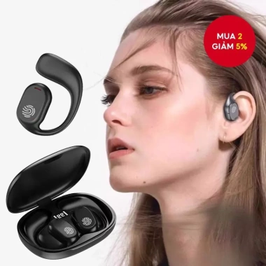 Tai nghe nhét tai IPX5 chống nước đeo cổ TWS Bluetooth 5.3 màn hình số, khử tiếng ồn - 136.400đ