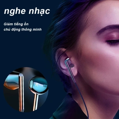 Tai nghe nhét tai SPRISE có dây, micro chống ồn, nút âm lượng tiện lợi - 134.000₫ 2 Tai nghe nhét tai SPRISE có dây, micro chống ồn, nút âm lượng tiện lợi - 134.000₫ 2