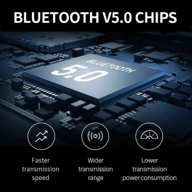 Tai nghe Pro4 Bluetooth V5.0 giảm tiếng ồn, cảm ứng thông minh, micrô, âm thanh nổi