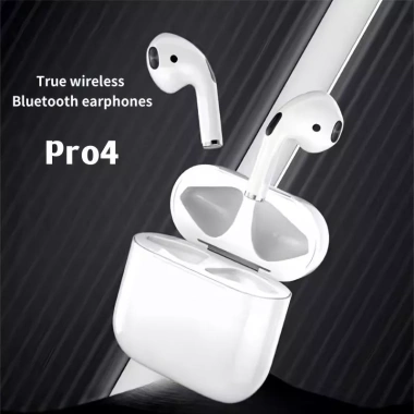 Tai nghe Pro4 Mini Bluetooth 5.0 - Cảm ứng âm lượng, âm thanh đỉnh, chỉ 61.999đ 2 Tai nghe Pro4 Mini Bluetooth 5.0 - Cảm ứng âm lượng, âm thanh đỉnh, chỉ 61.999đ 2