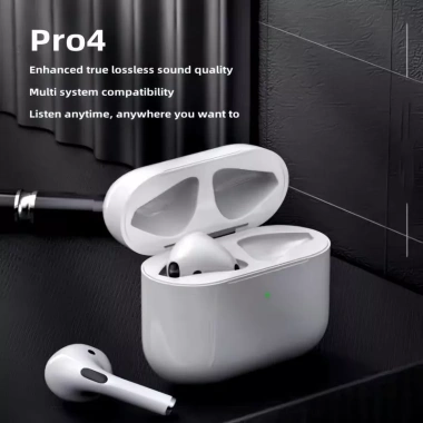 Tai nghe Pro4 Mini Bluetooth 5.0 - Cảm ứng âm lượng, âm thanh đỉnh, chỉ 61.999đ