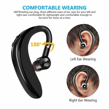 Tai Nghe Thể Thao Bluetooth 5.0 S109 Không Dây Chống Ồn, Micro, Giá 18.000đ 2