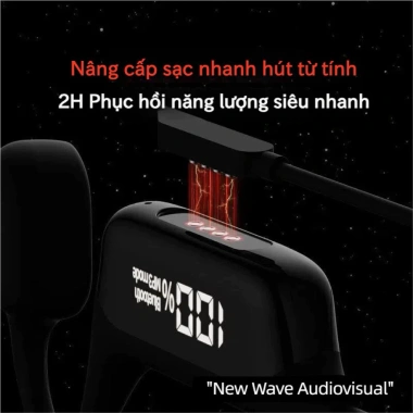 Tai Nghe Thể Thao S10 Dẫn Truyền Xương 32GB IPX8 chạy bộ, bơi lội, trail, giảm 19% 3