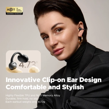 Tai Nghe True Wireless SoundPEATS POP Clip Open Ear, Âm Thanh Định Hướng, Bluetooth 5.4 - Giá chỉ 799.000₫