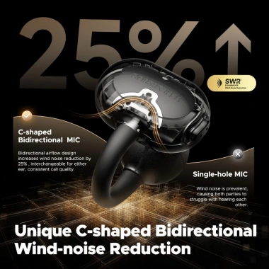 Tai Nghe True Wireless SoundPEATS POP Clip Open Ear, Âm Thanh Định Hướng, Bluetooth 5.4 - Giá chỉ 799.000₫
