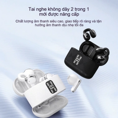 Tai nghe TWS cặp đôi Bluetooth, âm thanh trong tai, chơi game, du lịch - 245.000₫ 2
