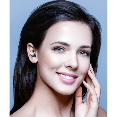 Tai Nghe TWS F9 Bluetooth 5.3 Cảm Ứng, Tăng Giảm Âm Lượng, HIFI - Giá 119k