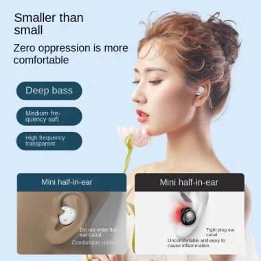 Tai nghe TZUZL TWS Bluetooth 5.3 giảm tiếng ồn, chống thấm nước, nút điều khiển - 116.820₫ 9 Tai nghe TZUZL TWS Bluetooth 5.3 giảm tiếng ồn, chống thấm nước, nút điều khiển - 116.820₫ 9