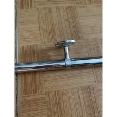 Tai treo áo, tai giữa tủ áo, bas ống tròn, thanh nhôm treo quần áo, chỉ 5.990đ 3