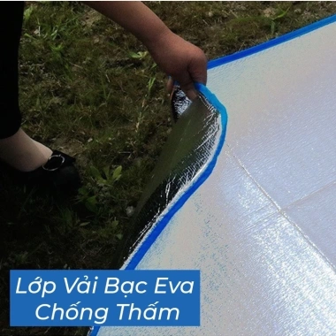 Tấm cách nhiệt cắm trại 2x2m - Lót lều chống nước, chống thấm, chịu sỏi đá, siêu bền 5 Tấm cách nhiệt cắm trại 2x2m - Lót lều chống nước, chống thấm, chịu sỏi đá, siêu bền 5